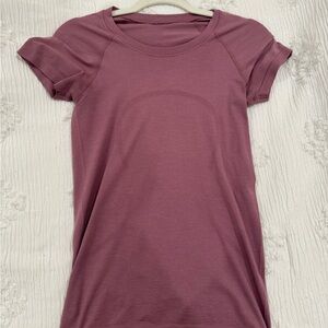 Purple lululemon swiftly tech